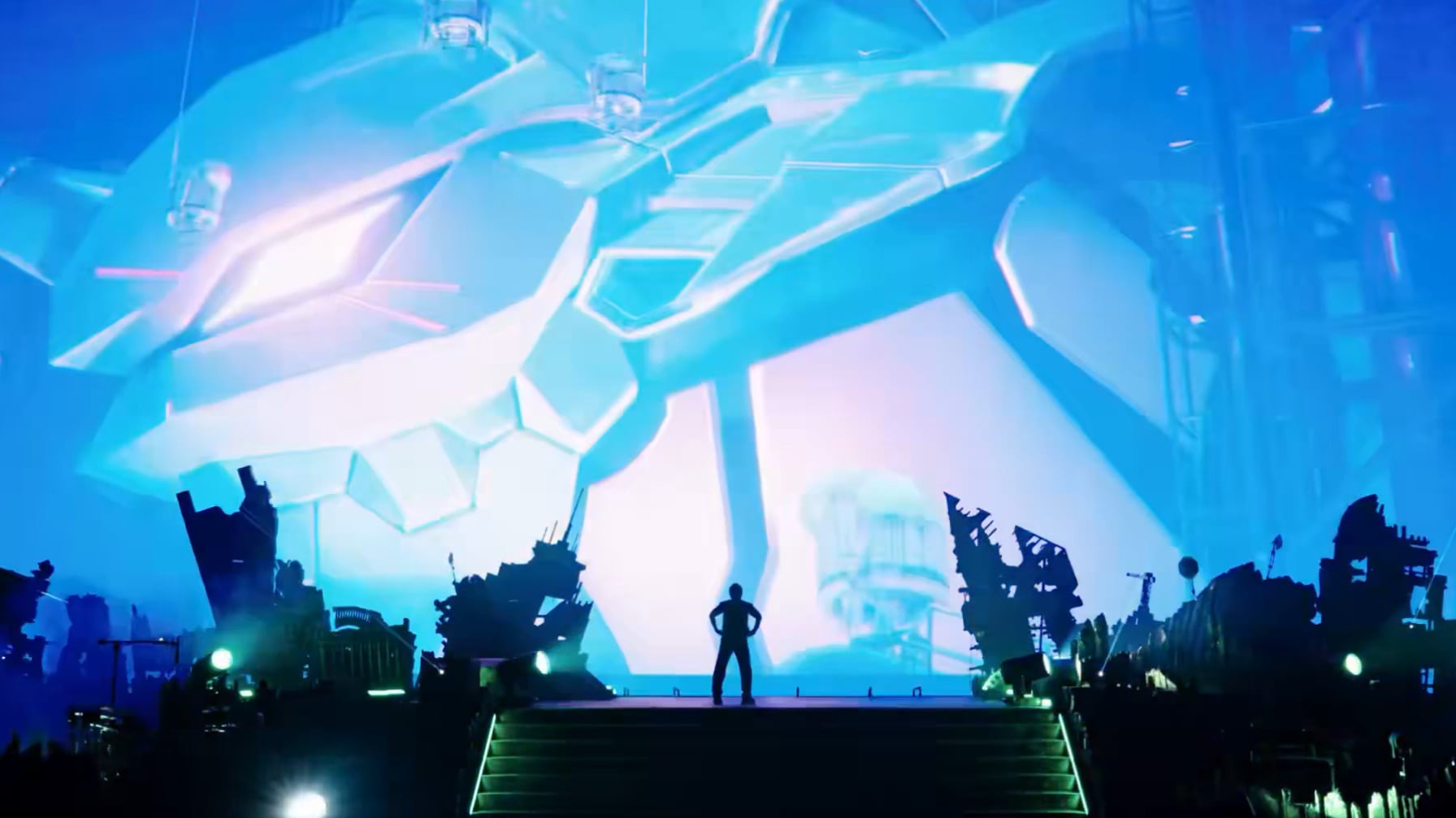 The Weeknd Debuted Visuals for Yoko Taro's Evangelion Project