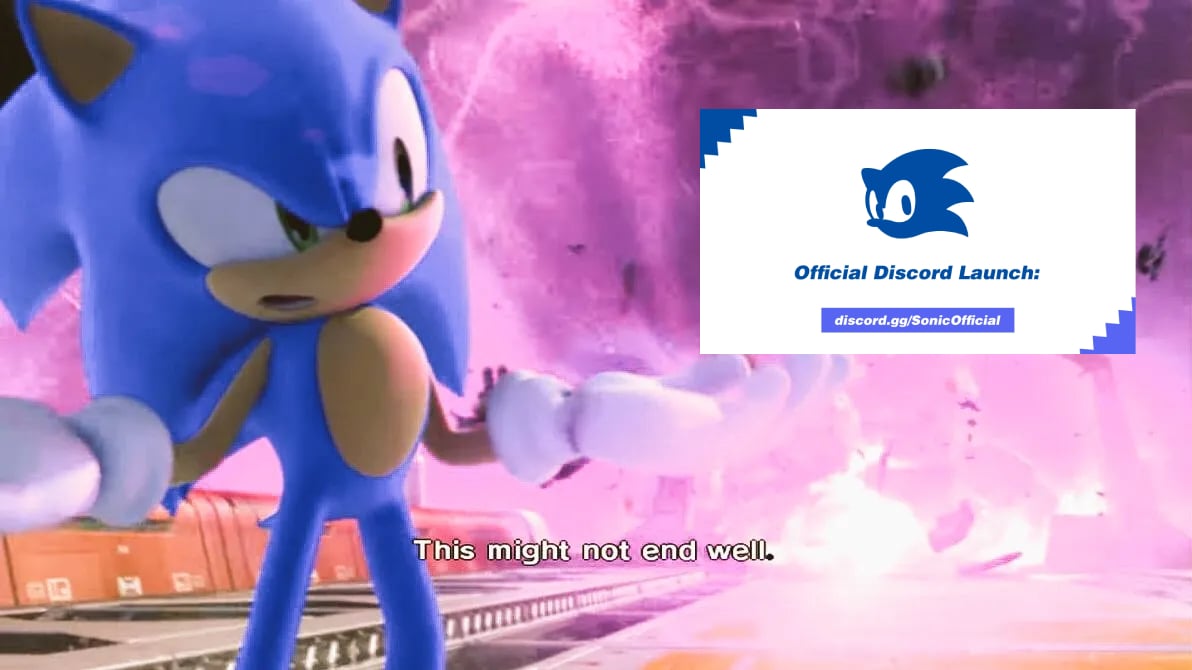 Sonic Discord Server Derails Within Hours of Official Launch